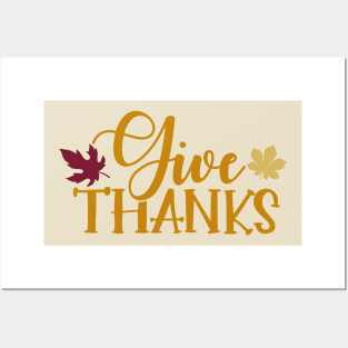 Give Thanks Posters and Art